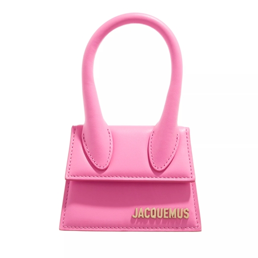 Jacquemus Le Chiquito Top Handle Bag Leather Pink Mikrotasche
