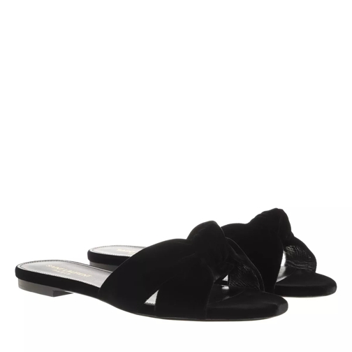 Saint Laurent Bianca Loafers Black Slip-in skor