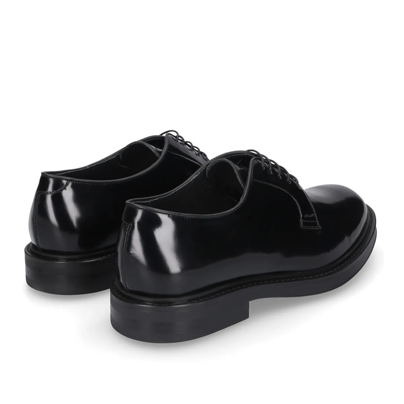 Heinrich Dinkelacker Schnürschuhe Schnürer Florenz Plain CA schwarz(Image 3)