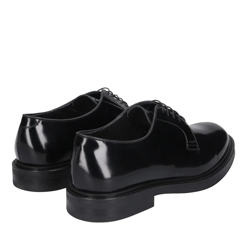Heinrich Dinkelacker Schnürschuhe Schnürer Florenz Plain CA schwarz(Image 3)