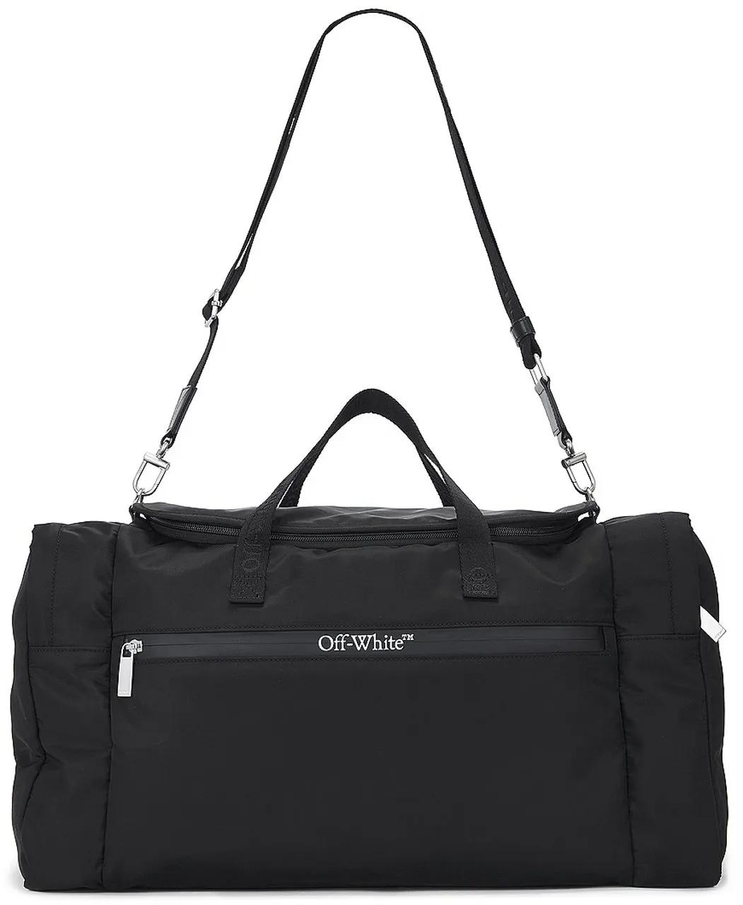Thumbnail - Off-White Koffer - Outdoor Weekender Logo Duffle Bag - Gr. unisize - in Schwarz - für Damen