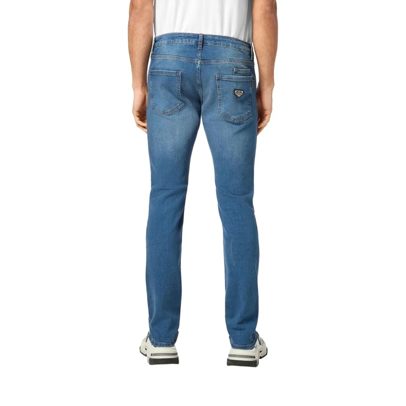 Philipp Plein Jeans Jeans Regular Fit dunkel-blau(Image 4)