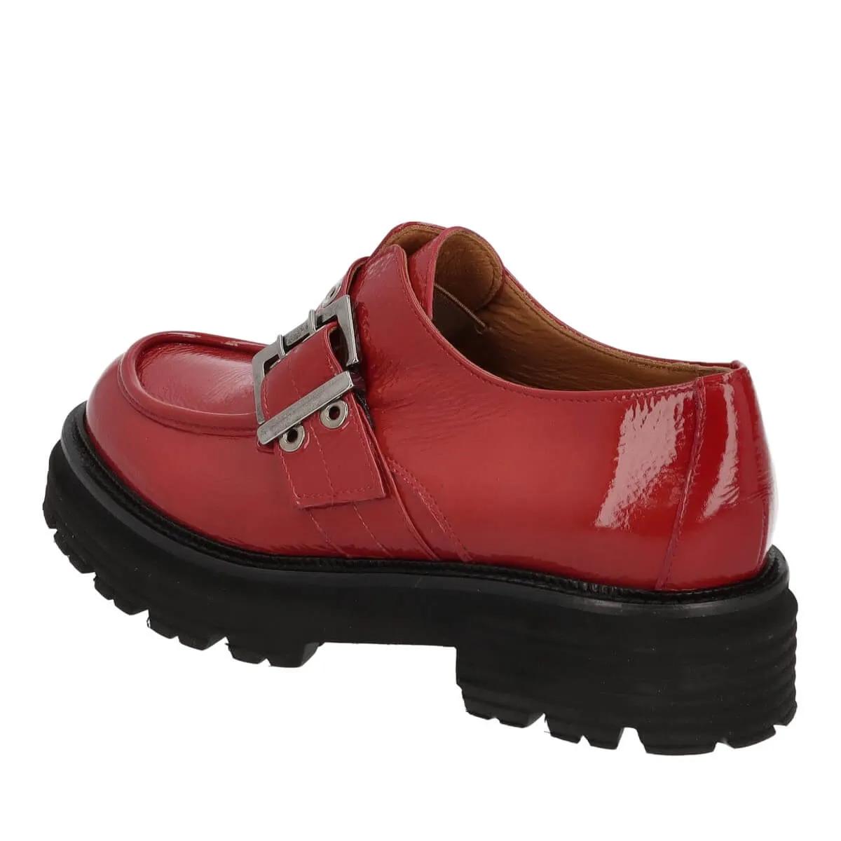 Thumbnail - Thea Mika Slipper & Pantoletten - Halbschuhe - Gr. 39 (EU) - in Rot - für Damen