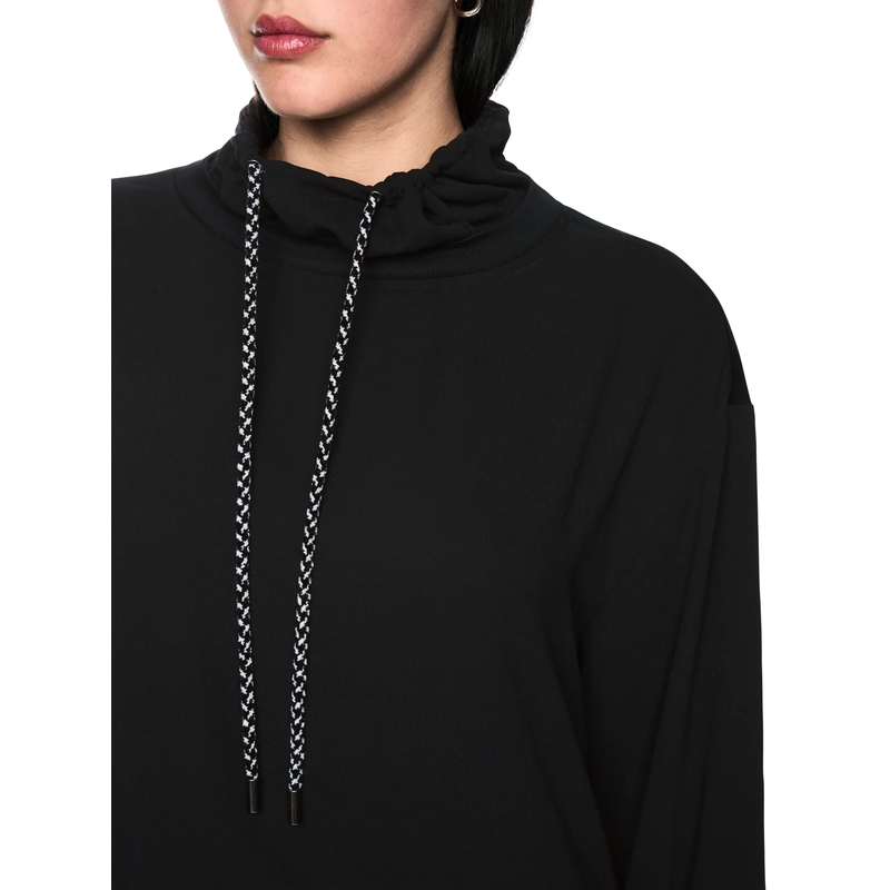 Marc Cain Sweatshirt Blusenshirt black new(Image 4)