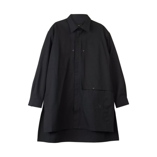 Y-3 Workwear Overshirt black  black 