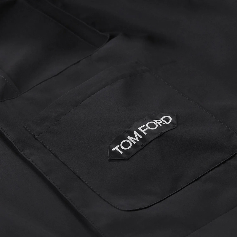 Tom Ford Anzugjacke Sakko aus Baumwoll-Mix schwarz(Image 8)