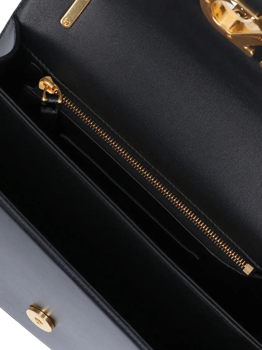 Valentino Garavani Hobo bags "Vain" Shoulder Bag – Black in zwart