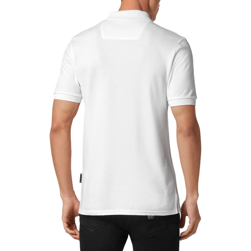 Philipp Plein Top Poloshirt Snake weiss(Image 2)