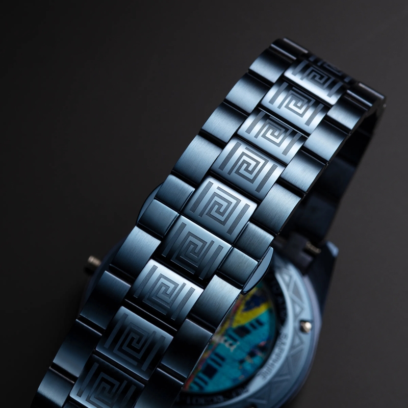 Carlo Colucci Automatikuhr Herrenuhr CC300 . blau(Image 5)