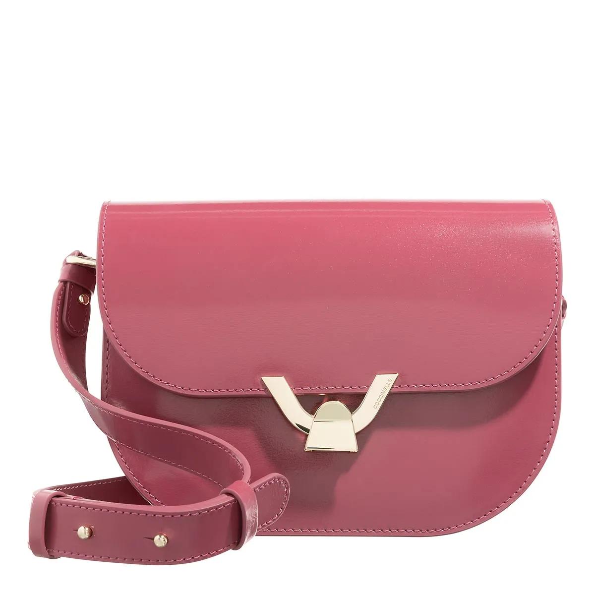 Coccinelle Crossbody Bags - Coccinelledew Shiny Calf - Gr. unisize - in Gold - für Damen