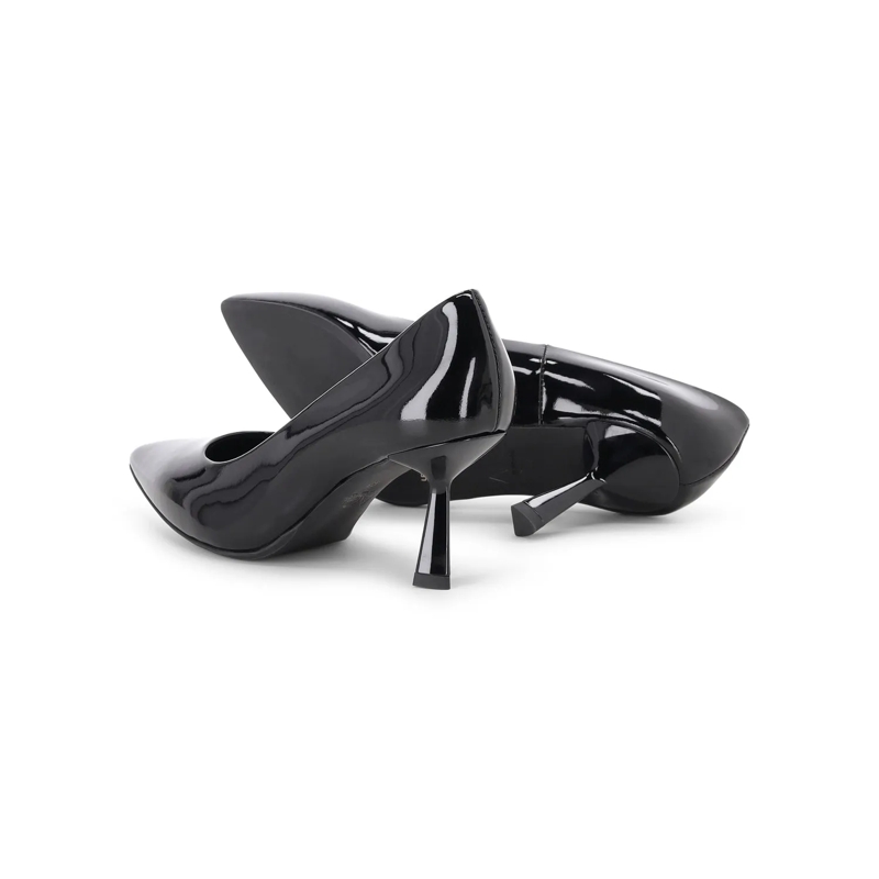 Agl Schnürschuhe Pumps aus Lackleder schwarz(Image 2)