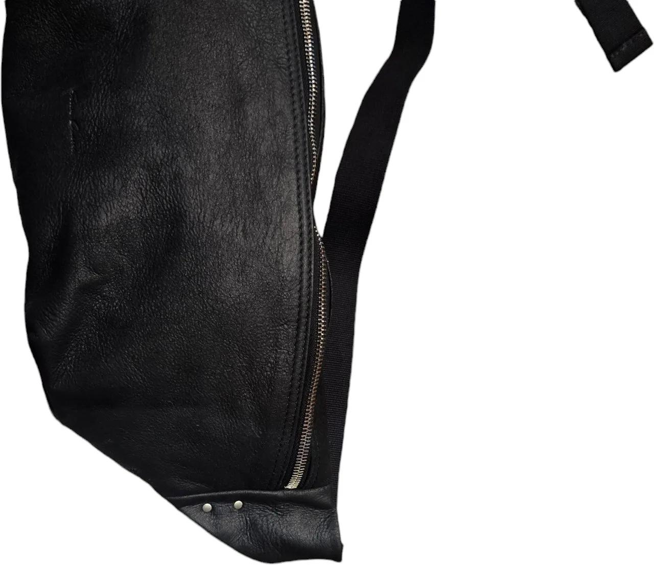 Thumbnail - Rick Owens Rucksäcke - Sac banane big Bumbag noir cuir blister Rick Owens - Gr. unisize - in Schwarz - für Damen