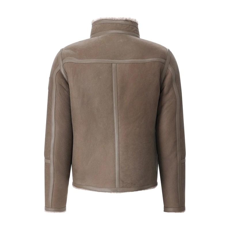 Belstaff veste Jacke Highland aus Leder schwarz(Image 3)
