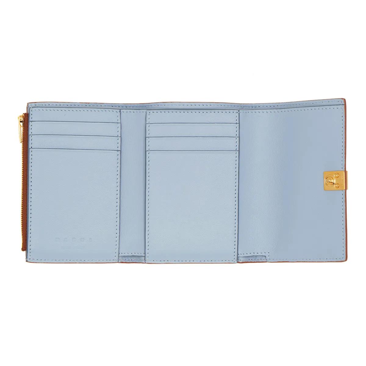 Thumbnail - Marni Portemonnaie - Trifold - Gr. unisize - in Braun - für Damen