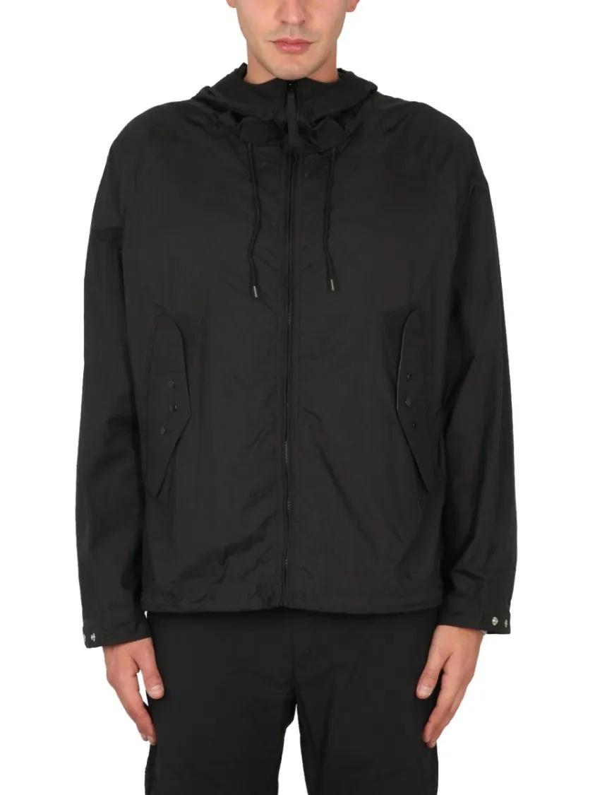 Thumbnail - Ten C - Short Combo Bonded Parka - Größe 52 - schwarz