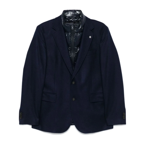 Manuel Ritz Blazer Single Breasted Jacket Blue