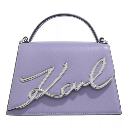 Karl Lagerfeld K/Signature 2.0 Sm Crossbody Iris Purple Crossbody Bag