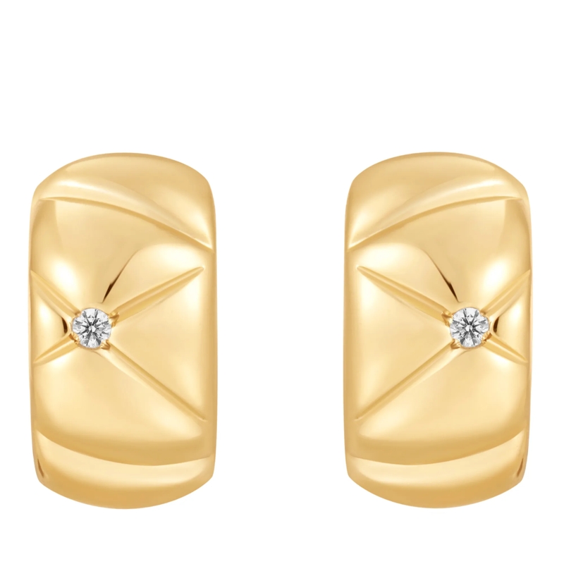 Ania Haie Ohrstecker 925er Sterlingsilber Kiss Hoops gold(Image 3)