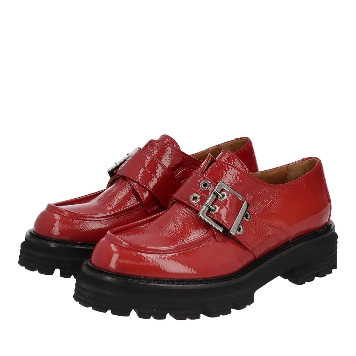 Thumbnail - Thea Mika Slipper & Pantoletten - Halbschuhe - Gr. 39 (EU) - in Rot - für Damen