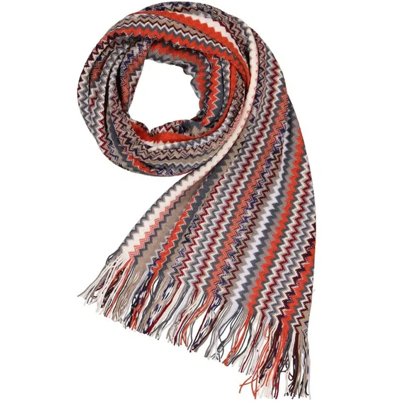 Missoni Écharpe en laine Scarfs Orange orange