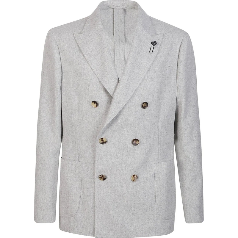 Lardini Donsjas Advance Jacket Grey grau