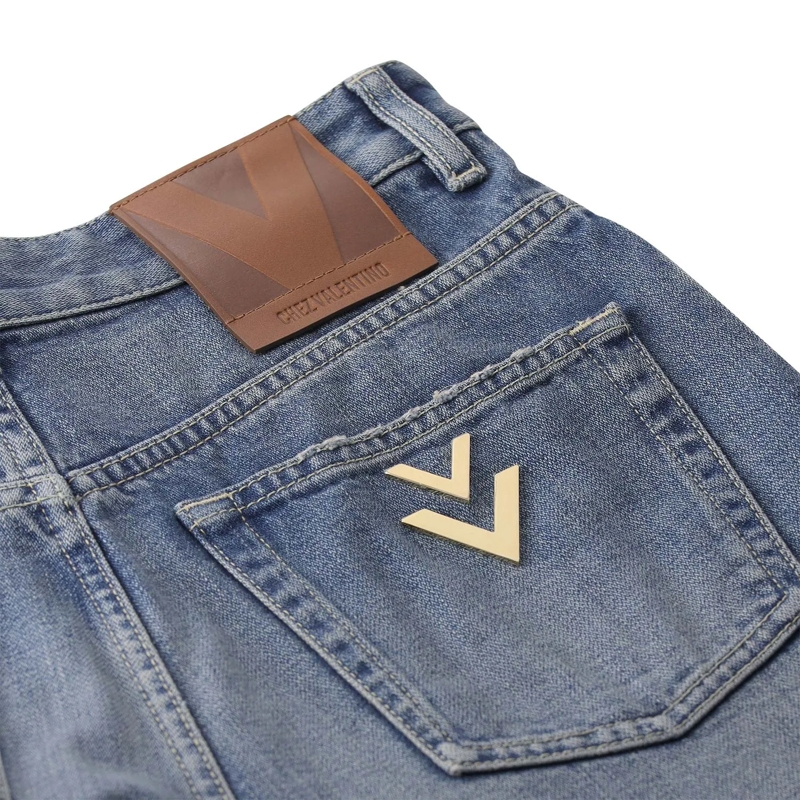 Valentino Garavani Jeans Wide-Leg Jeans blau(Image 5)