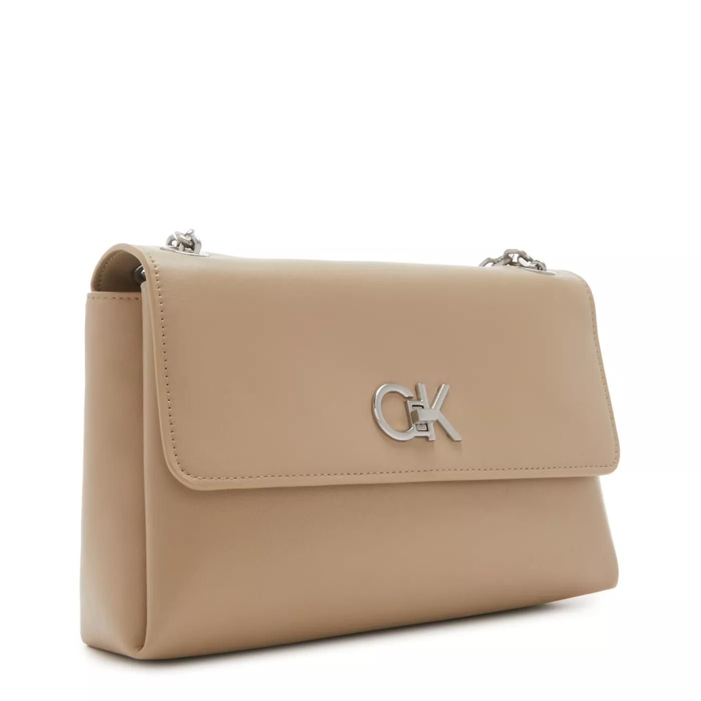 Calvin Klein Crossbody bags Re-Lock Umhängetasche in taupe