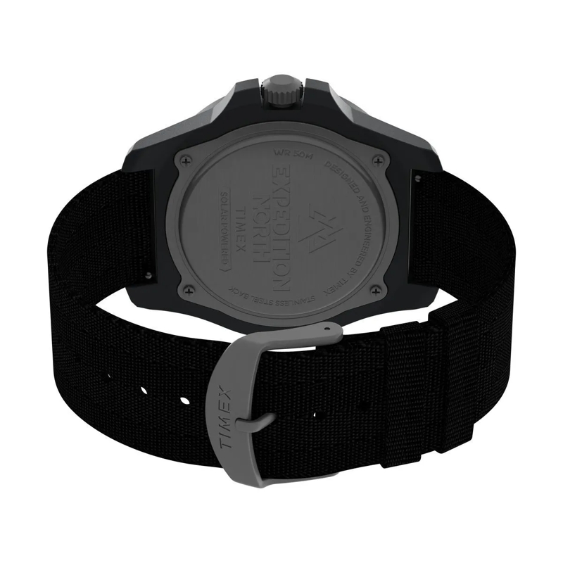 Timex Automatikuhr Quarz-Analoguhr Freedive schwarz (Image 5)