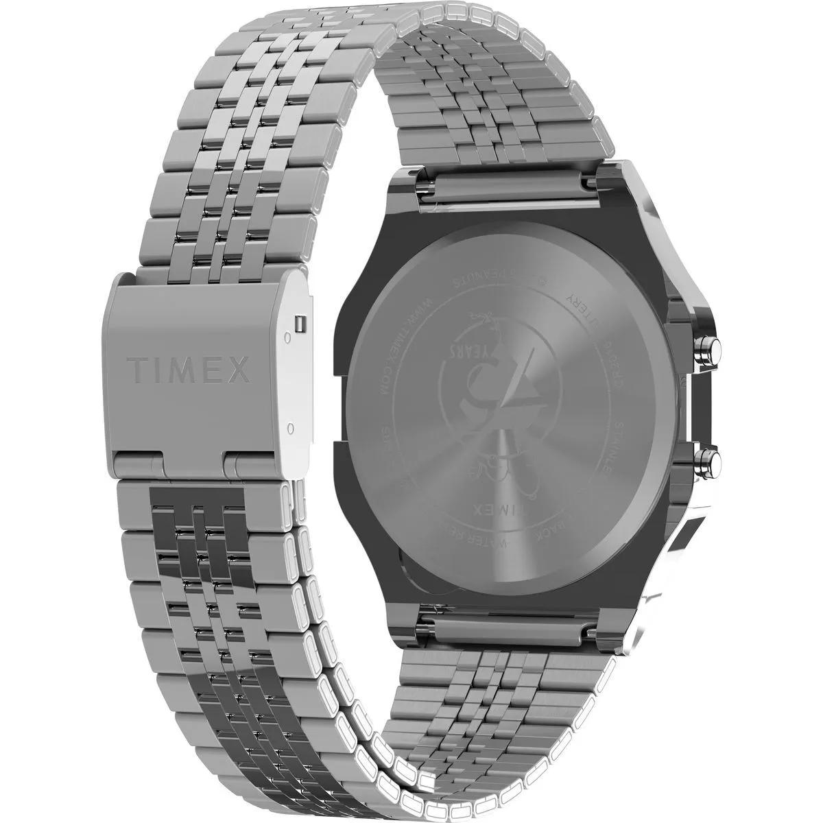 Thumbnail - Timex Uhren - Quarz-Digitaluhr Timex X Peanuts T80 75Th Annivers - Gr. unisize - in Silber - für Damen