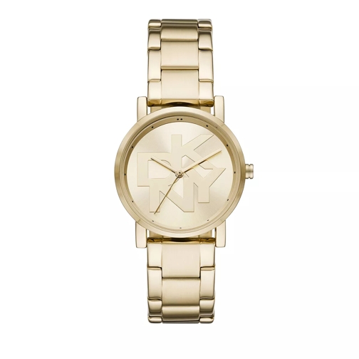DKNY Soho Three-Hand Watch Gold Montre habillée