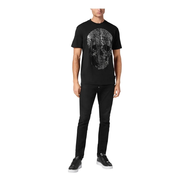 Philipp Plein T-Shirt T-Shirt Rundhalsausschnitt Ss Skull schwarz(Image 2)