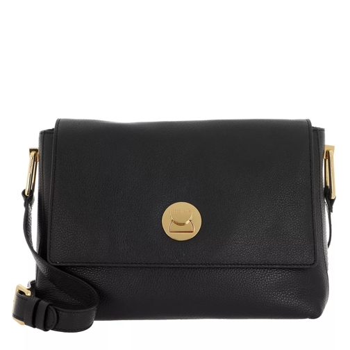 Coccinelle Handbag Grainy Leather Noir/Noir Crossbody Bag