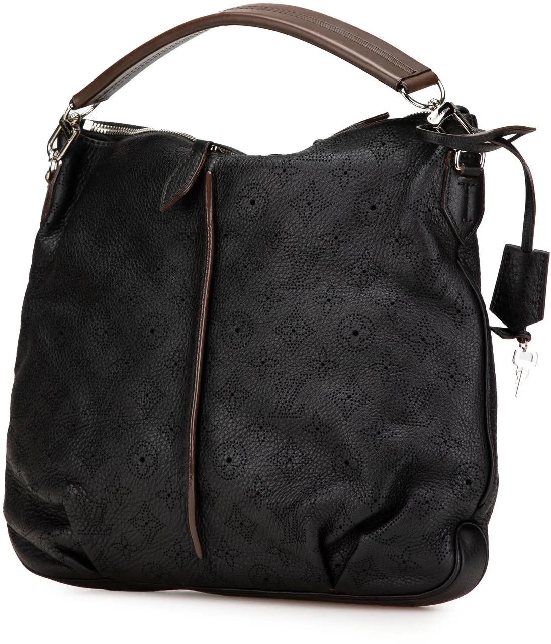 Thumbnail - Louis Vuitton Hobo Bags - Monogram Mahina Selene PM - Gr. unisize - in Schwarz - für Damen