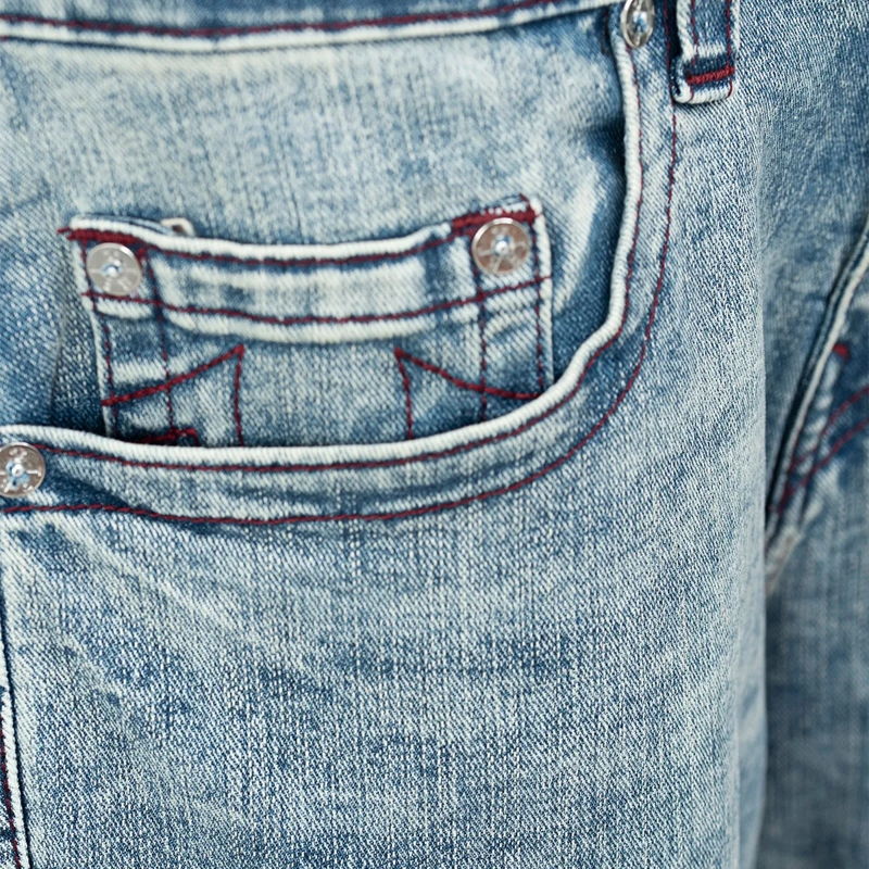 True Religion Jeans - Modell: Bobby- Baggy Jeans- Comfort Fit- Farb blau(Image 5)