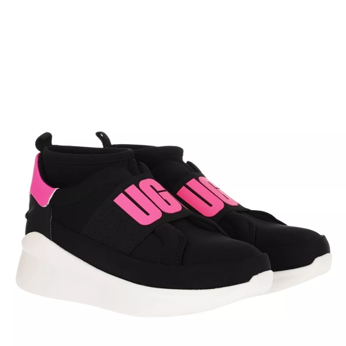 UGG W Neutra Neon Black/Neon Pink sneaker à enfiler