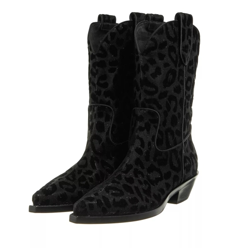 Dolce&Gabbana Stiefel Texano Boots Nero