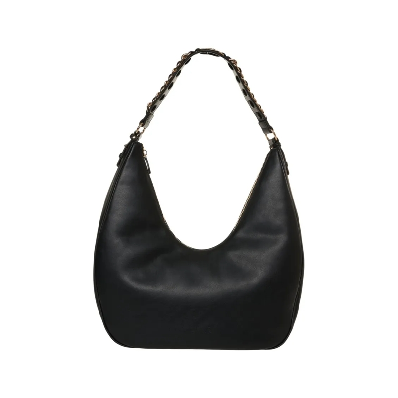 LIU JO Schultertasche Shoulder Bag With Chain Detail Black