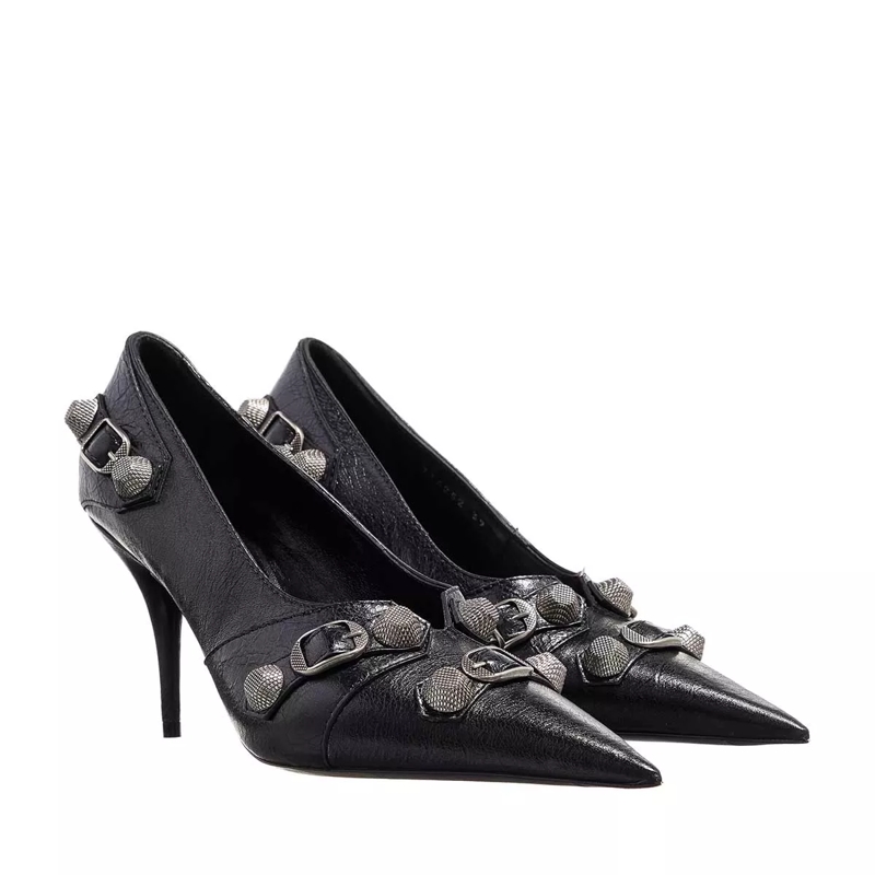 Balenciaga Pumps Womens Cagole 90mm Pump Black