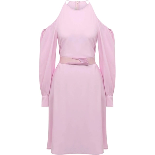 Stella McCartney Midi-Kleider Stella Mccartney Cut Shoulders Dress rose