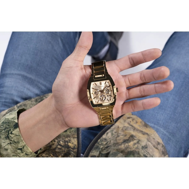 Guess Quarzuhr Quarz-Analoguhr Phoenix gold(Image 2)