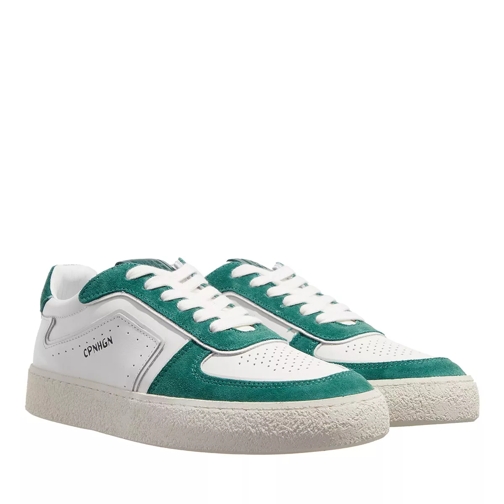 Copenhagen CPH264 leather mix white/green white/green Low-Top Sneaker