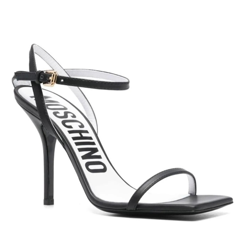 Moschino Claquette Sandals Black schwarz