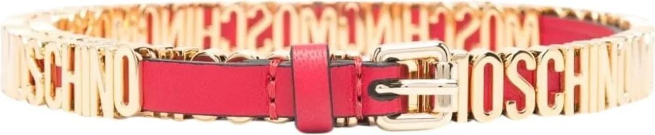 Moschino Gürtel - Belts Red - Gr. 44 - in Rot - für Damen