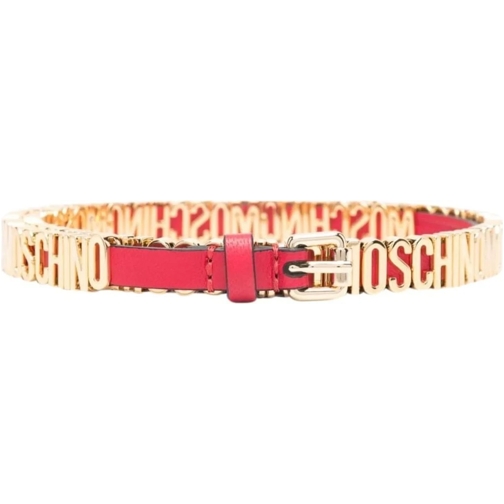 Moschino Riem Belts Red rot