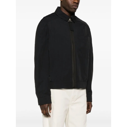 Jacquemus Overgangsjas Logo Shirt Jacket Black