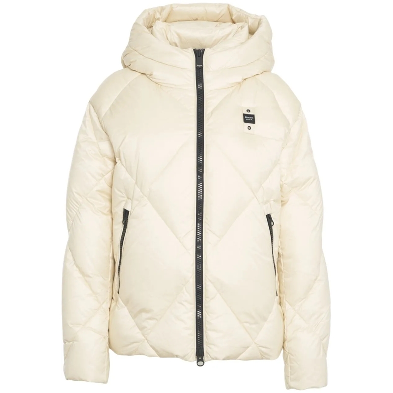 Blauer Veste de transition Down jacket 'Lamartine' weiß