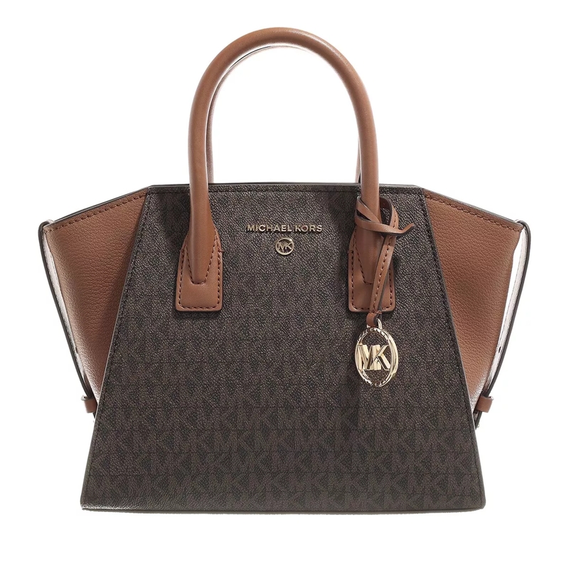 MICHAEL Michael Kors Tote Avril Small Satchel Brown Acorn