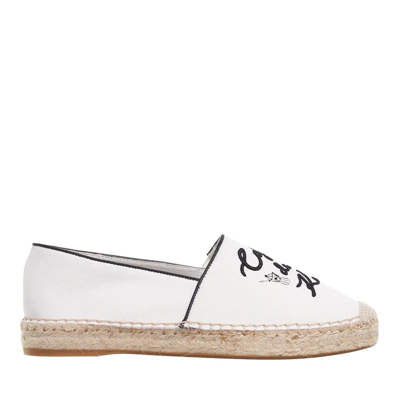 Karl Lagerfeld Espadrilles Kamini Duo Café De Karl Slip On Off White Canvas