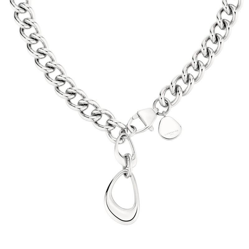 Liebeskind Berlin Mittellange Halskette Edelstahl Halskette gold