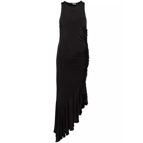 Rotate Long Dress Black 